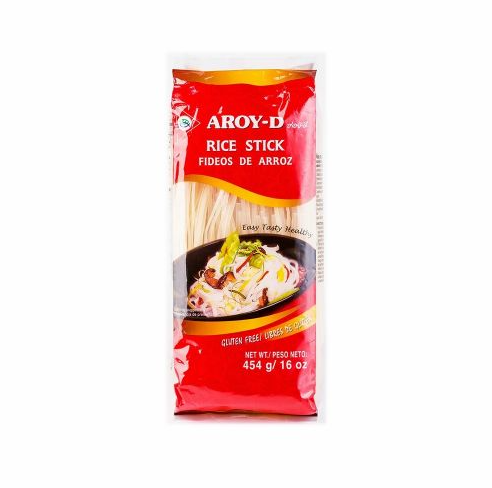 Лапша рисовая 3 мм AROY-D 454гр (30 шт/кор)