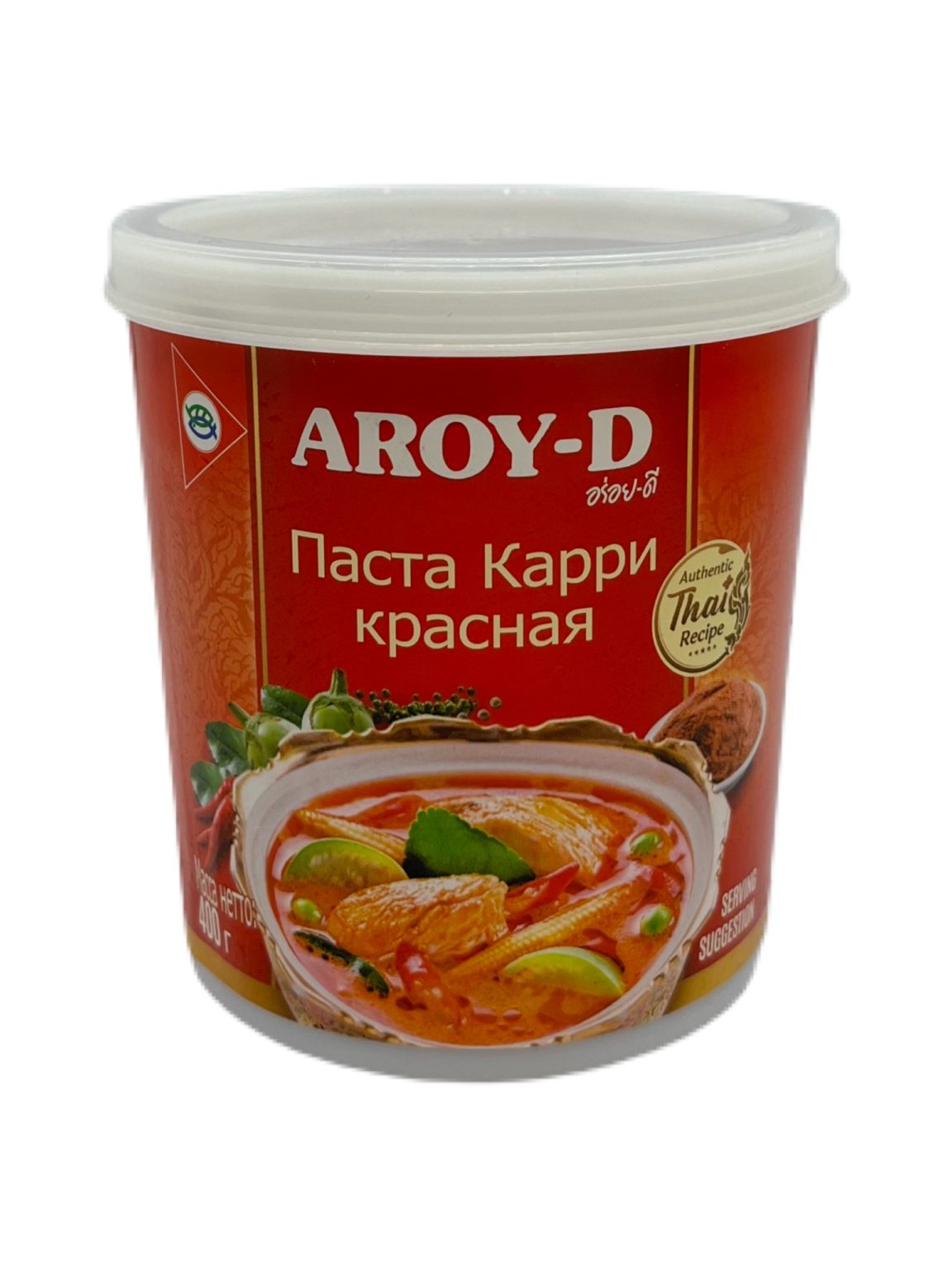Паста карри красная 1 кг AROY-D (12шт/кор)