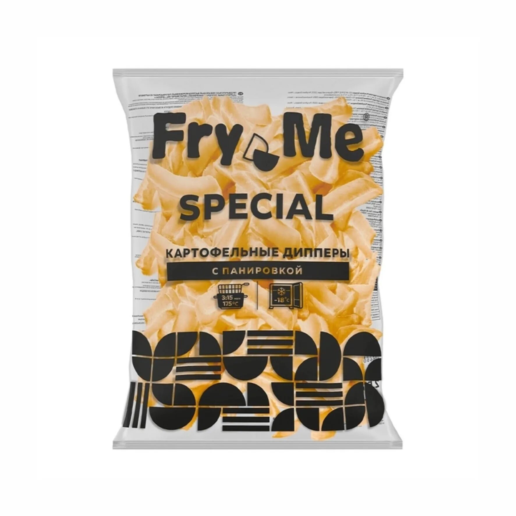 Картофель дипперы с панировкой Special 2,5 кг(5 шт/кор)