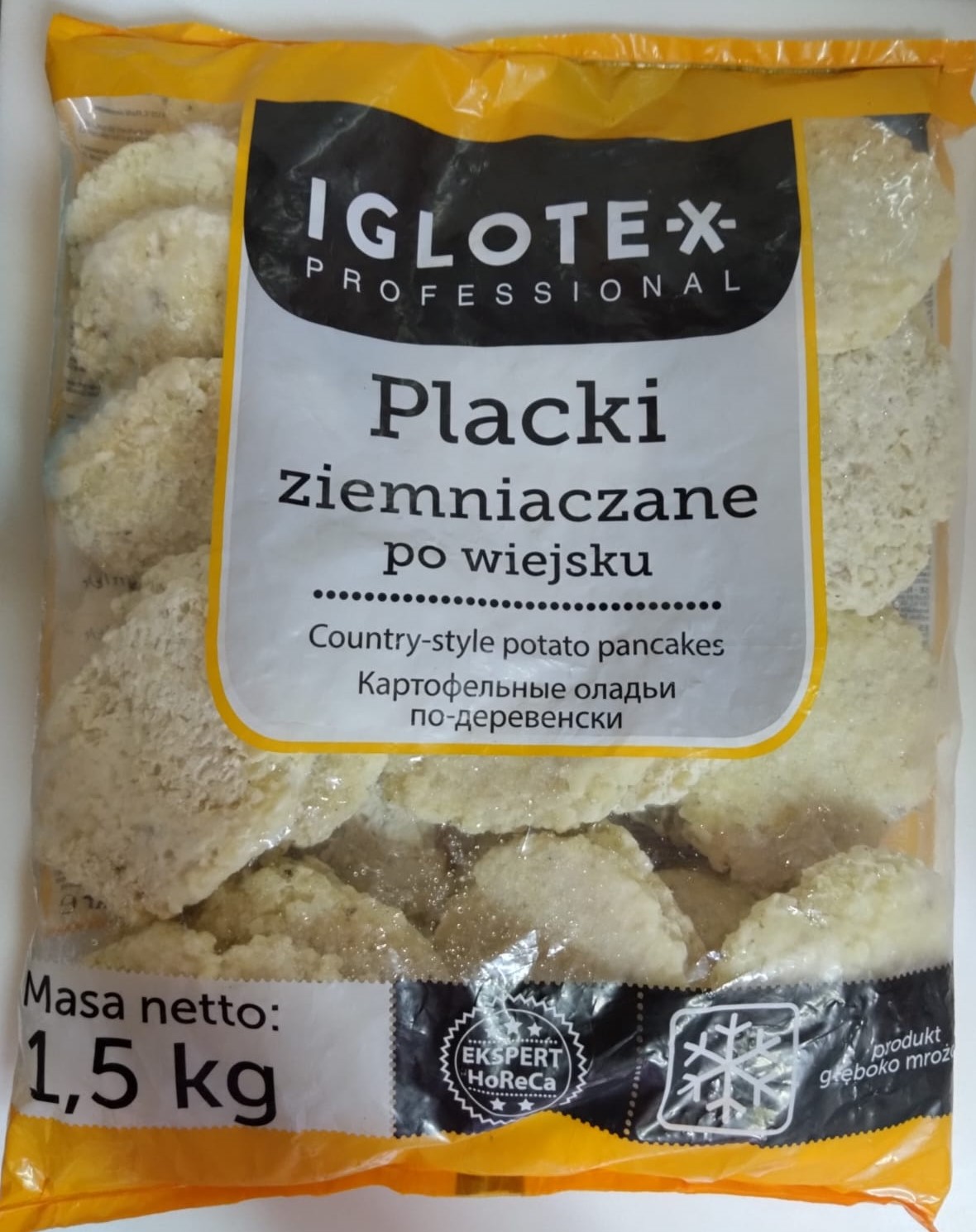 Картофельные оладьи 1,5 кг (6 шт/кор)