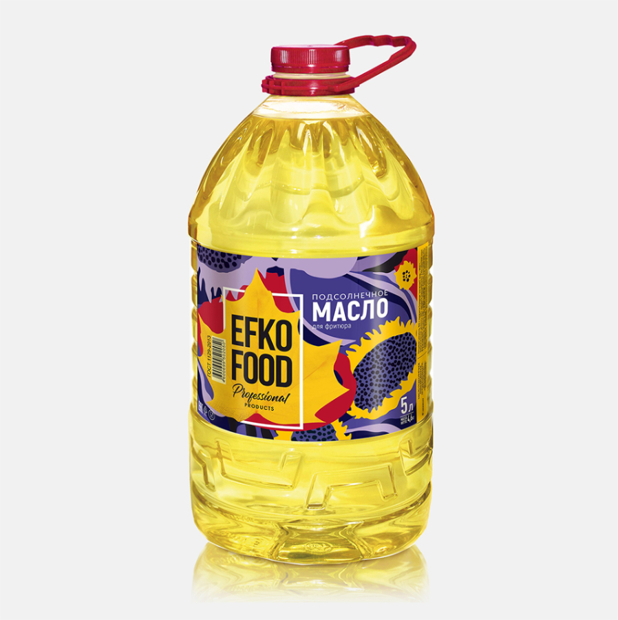Масло д/фритюра "EFKO FOOD" / 5 л.(3 шт/кор)