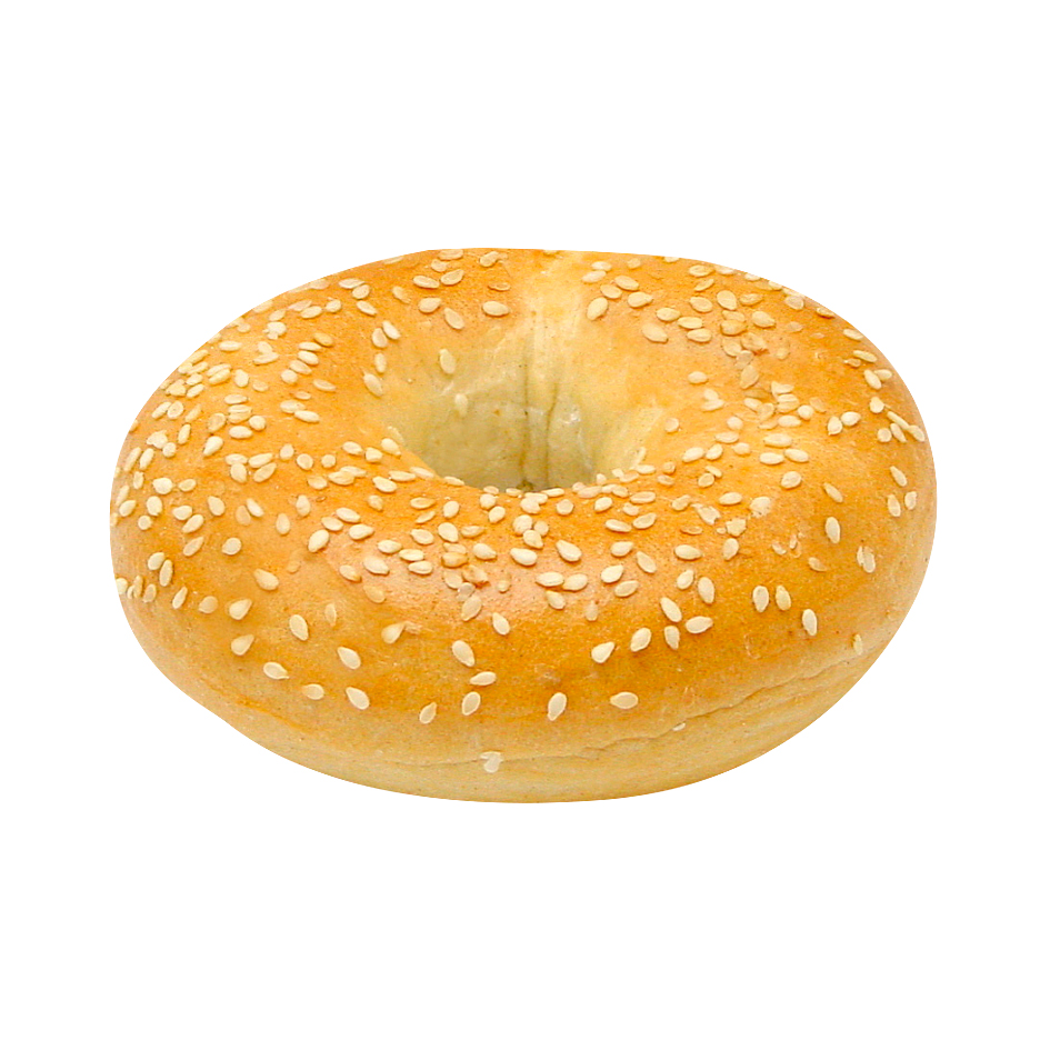 Бейгл с кунжутом выпеч/заморж, 90 гр12шт/уп