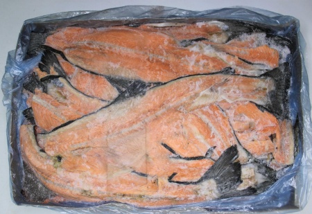 Хребты лосося с/м /20 кг.