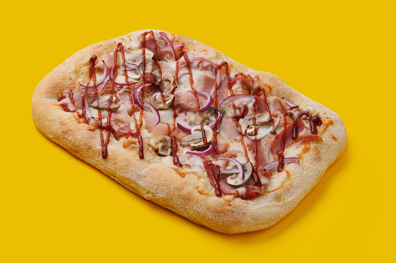 Пицца Бекон Барбекю 20*25 385гр