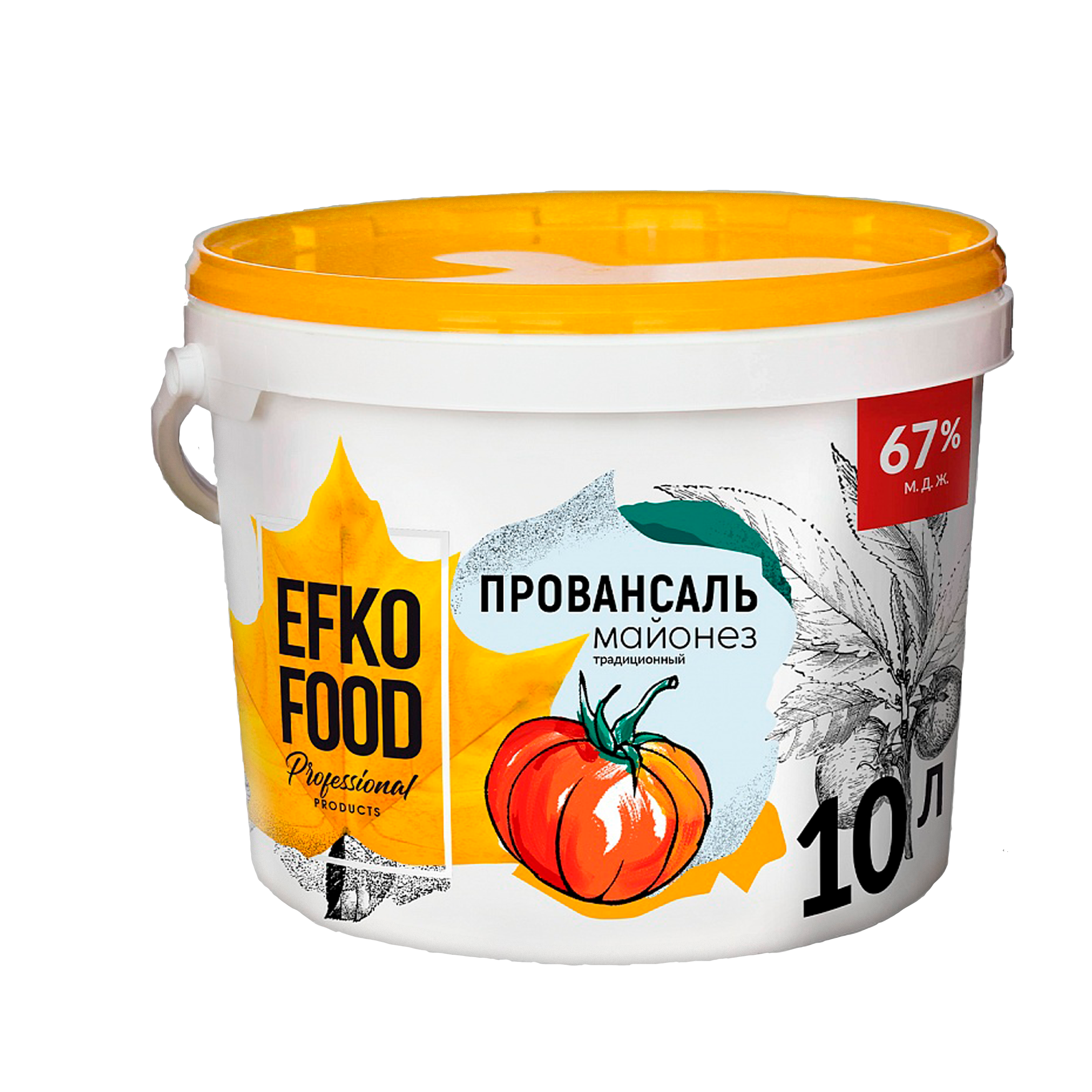 Майонез 67% "EFKO FOOD Professional"/ 10 л.