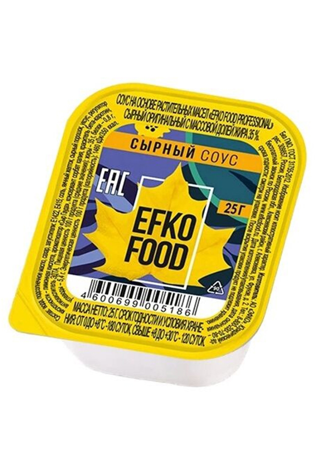 Соус сырный  "EFKO FOOD"  дип-пот 25 мл (125 шт/кор)