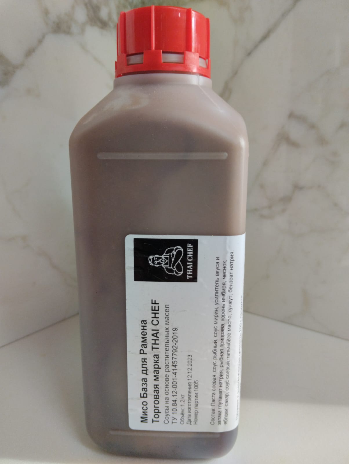 Основа для рамена Мисо "THAI CHEF" 1,2кг (6 шт/кор)