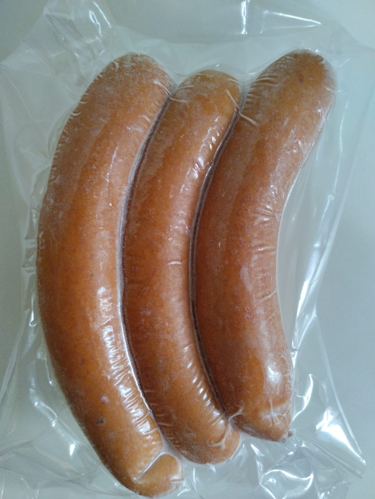 Сосиски Франкфуртер. зам. в/у 1,2кг/уп(4шт/кор)