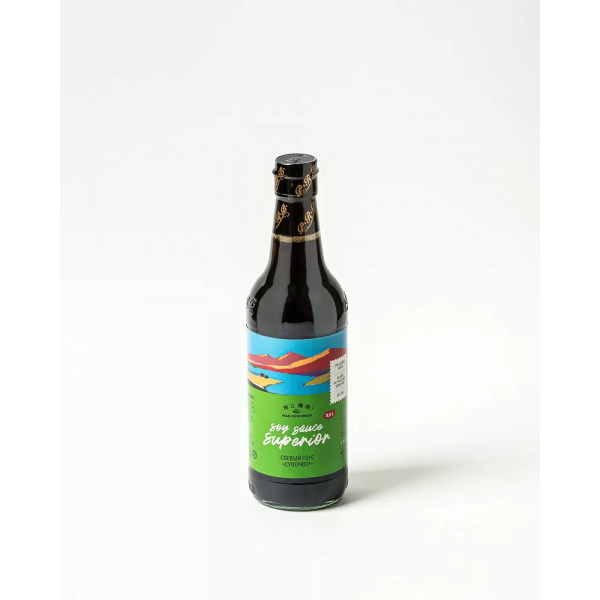 Соус соевый супериор PRB 0,5 л ст/бут(12шт/кор)(зел)