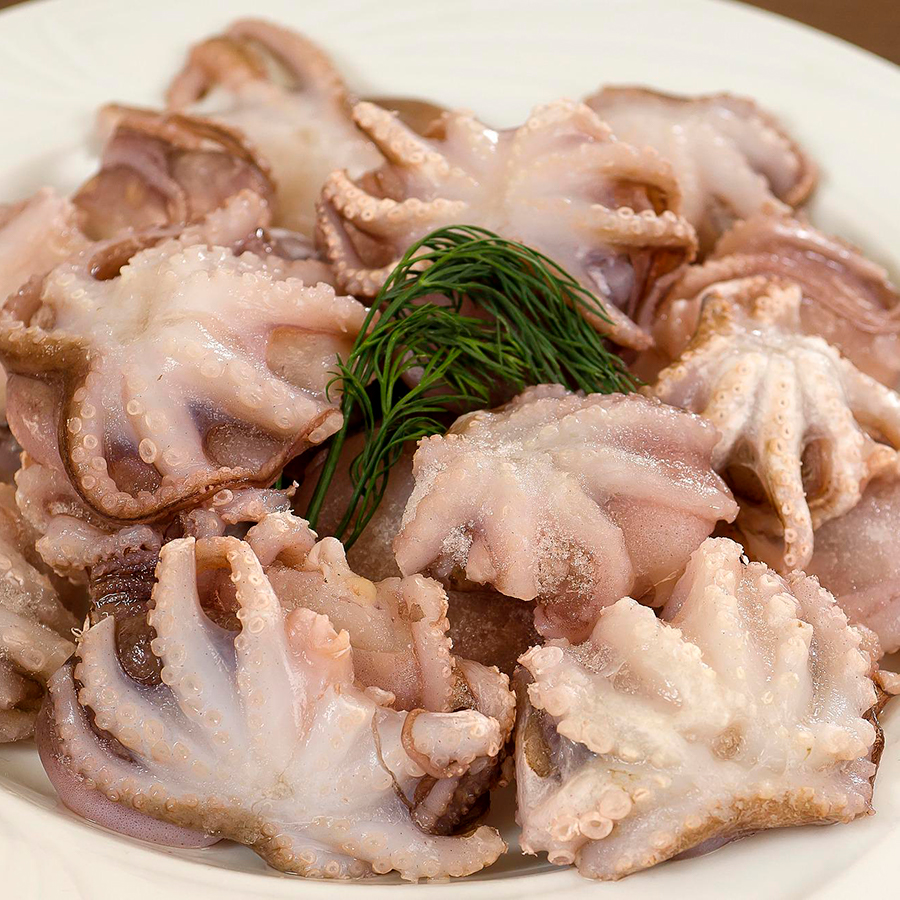 Осьминоги молод. 40-60, 1,0 кг Вьетнам (10 кг/кор)