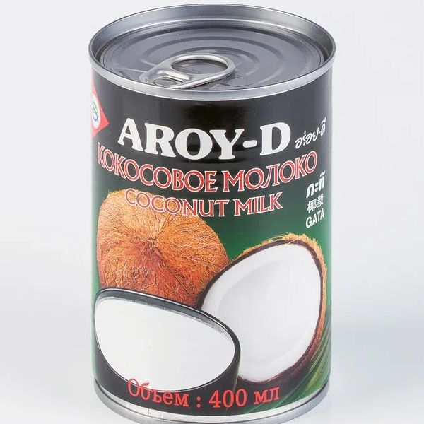 Кокосовое молоко "AROY-D" 0,4 л (24 шт/кор) изображение 1