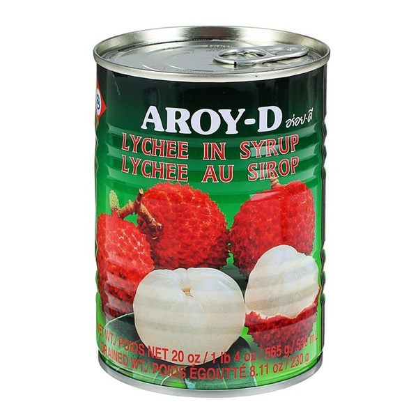 Личи в сиропе "AROY-D" 0,565кг (24шт/кор)