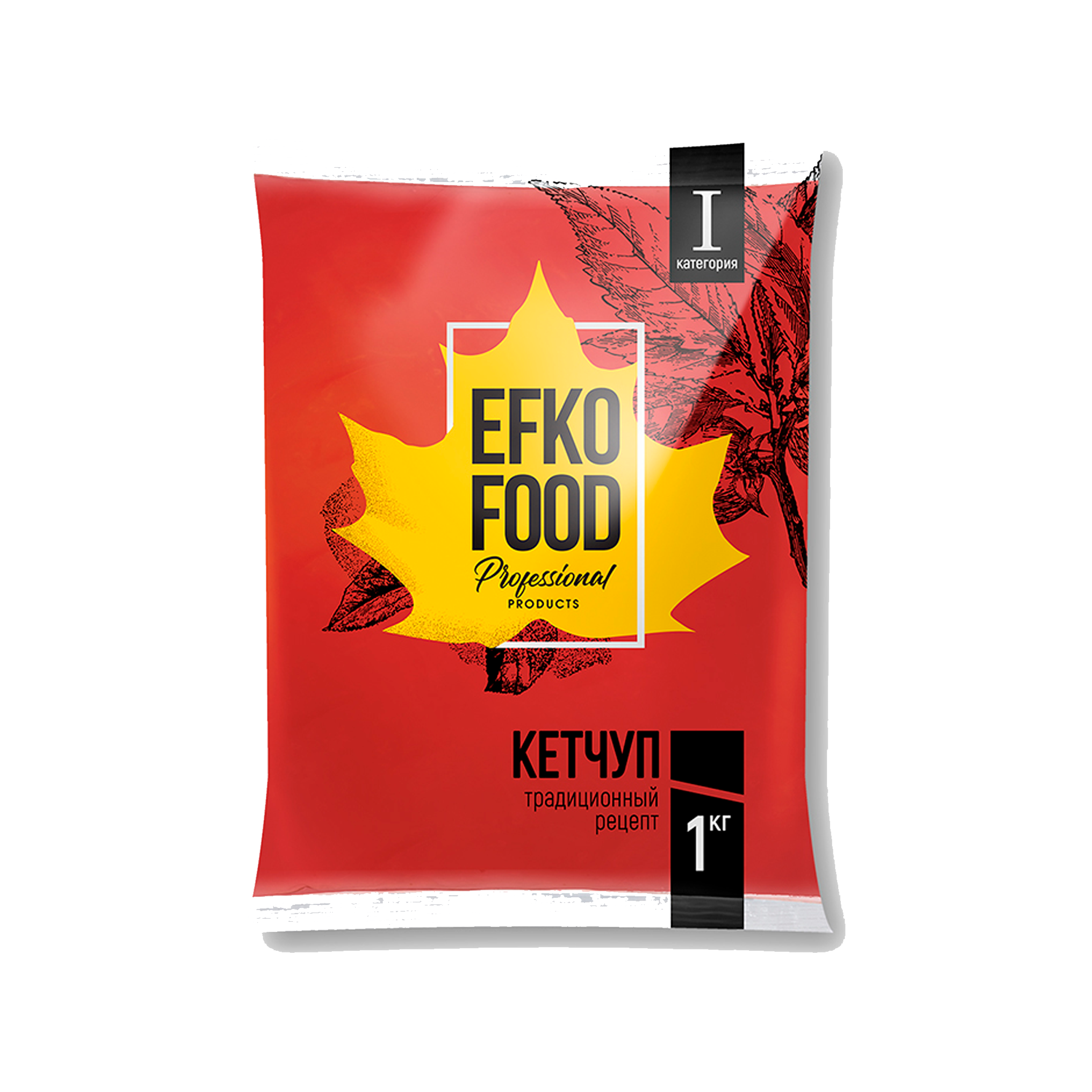 Кетчуп томат. EFKO FOOD, 1 кг. (10 шт/кор) изображение 1