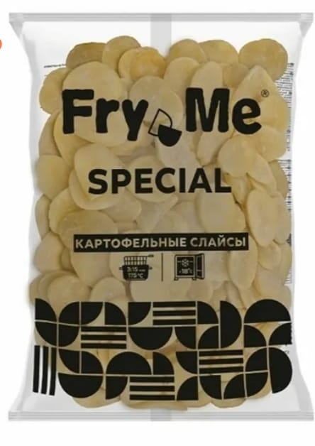 Картофельные слайсы 2,5 кг Fry Me Expert Special (5 шт/кор)