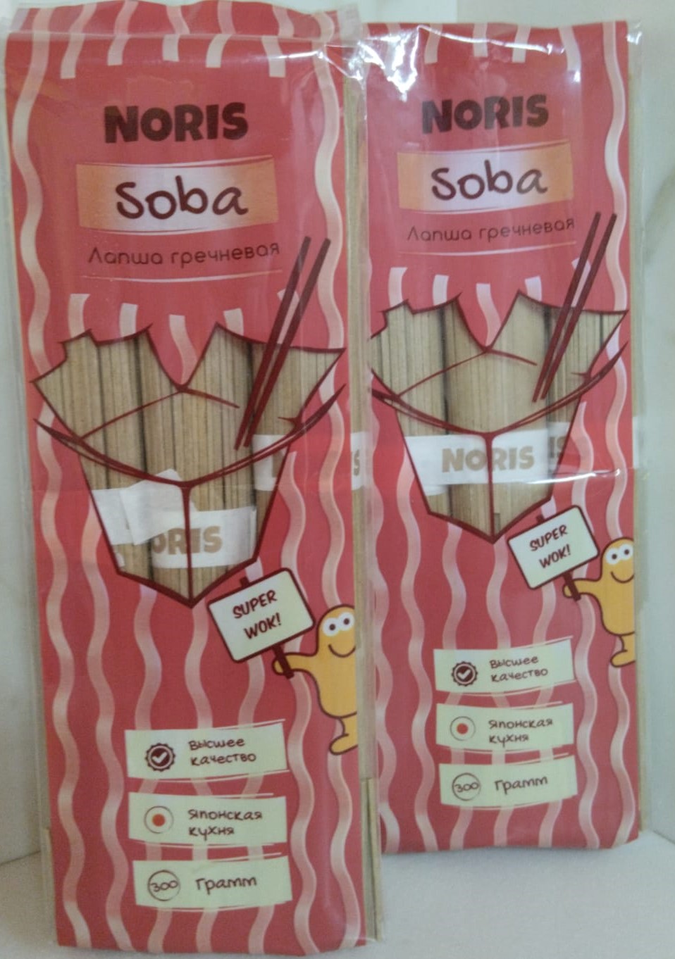 Лапша Соба 0,3 кг (40 шт/кор)