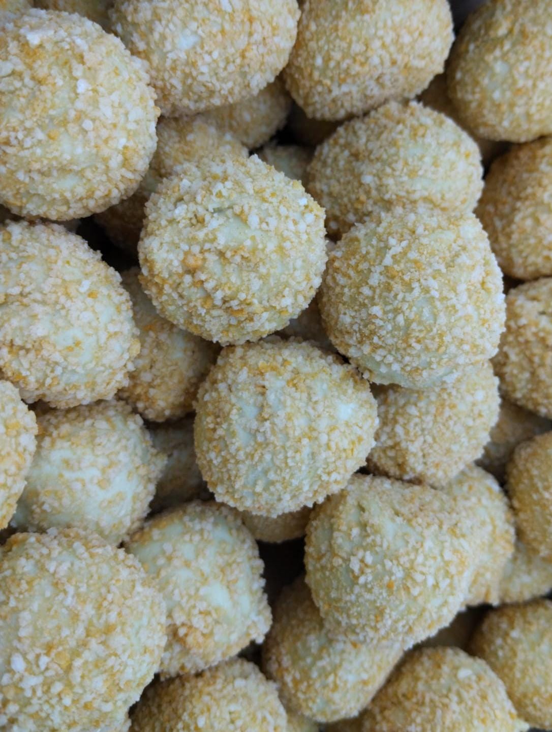 Полуфабрикат Картофельные шарики со шпинатом и сыром