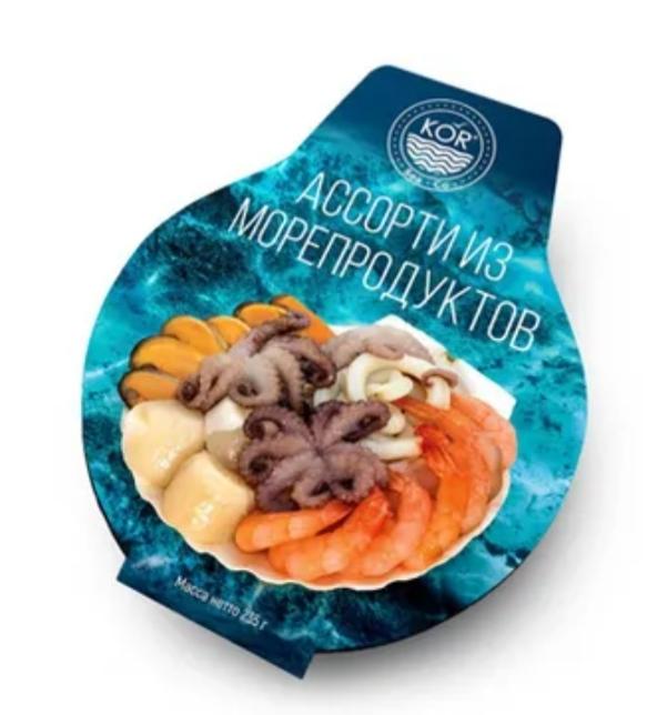 Морские деликатесы Kor Sea Co, ассорти (235 гр/шт)