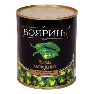 Перец рез. маринов.0,850 мл ж/б. Халапеньо(12 шт/короб)