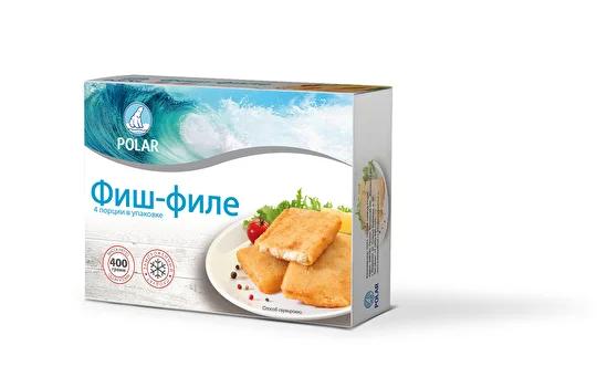 Фиш-филе (рыбные порции в панир.) Polar 400 гр (6 шт/кор)