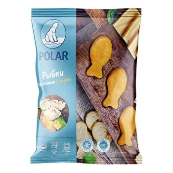 Рыбки тресковые с сырный в панировке Polar 375 гр (6 шт/кор)