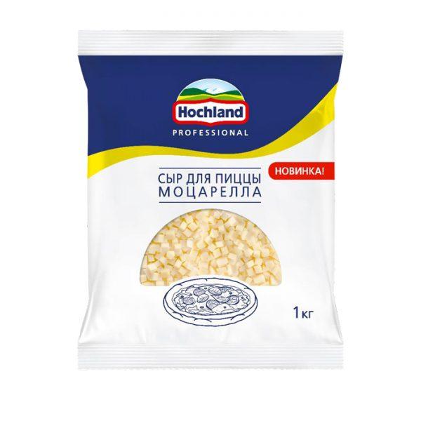 Сыр для пиццы (кубик) Моцарелла Hochland Professional 1 кг/10шт